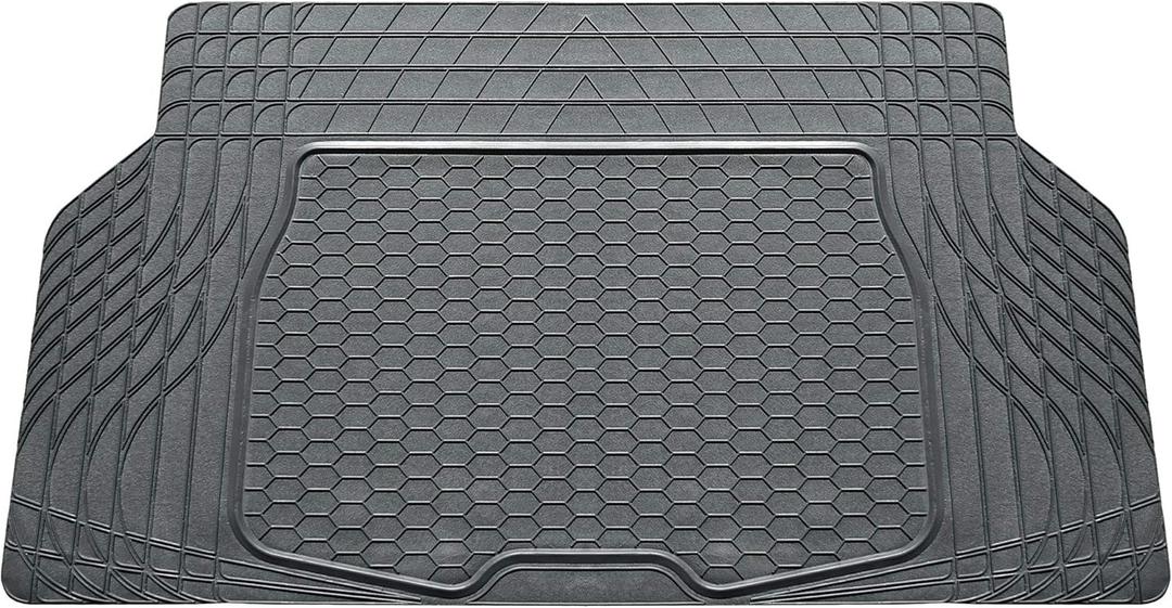 FH Group Climaproof Universal Cargo Mat  All-Weather, Trimmable Trunk Mat (55" W x 31.5" D)  Fits Most Cars, SUVs & Trucks  Gray FH Group Climaproof Universal Cargo Mat  All-Weather, Trimmable Trunk Mat (55" W x 31.5" D)  Fits Most Cars, SUVs & Trucks  Gray