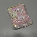 2 x Hiroyuki Iridescent Makeup Bag, 14 inches Cosmetic Bag, Large Capacity Travel Pouch (Skin, pink)