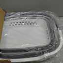 42L Medium Collapsible Plastic Laundry Basket with Handles, Foldable Laundry Basket Hamper, Pop Up Storage Container Organizer for Washing Storage (Gery, 17 Inch * 13 Inch * 15 Inch)