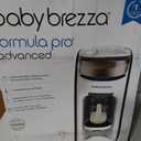 Baby Brezza New and Improved Formula Pro Advanced Formula Dispenser Machine - Automatically Mix a Warm Formula Bottle Instantly - Easily Make Bottle with Automatic Powder Blending, White