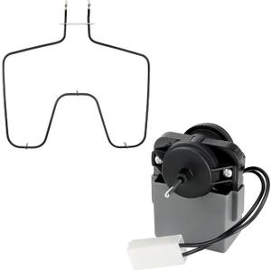 WB44K10005 Oven Bake Element & 2315539 Refrigerator Evaporator Fan Motor by Blutoget