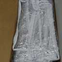 Kingdder 16 Pcs Clear Zippered Storage Bags Plastic Sweater Bags with Zipper 12 x 12 x 4 Inch Vinyl Sheet Organizer and Storage for Clothing Blankets Sheet Linen Bed Pillow Cube Organizer