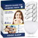 4 Pack Women Mouth Guards for Teeth Grinding, Medium Size, Comfortable Night Guard for Teenagers, Professional Mouth Guards, Effective for Clenching Teeth