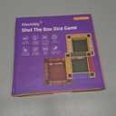 1-4 Players Shut The Box Dice Game, Traditional Wooden Pub Bar Board Game, Family Classics Tabletop Version Games for Classroom, Party, or Pub