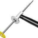 Inside Pvc Pipe Cutter with Diamond Grit Cutting Wheel and Handle, 7 Inch Adjustable Cutting Depth, Fit for 1-1/2 Inch to 8 Inch Schedule 40 PVC Pipe, 1/4in Hex Shank Fit for Impact Drivers and Drills