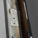 Battery Operated Wall Sconces Set of Two, USB Rechargeable Dimmable LED Wireless Wall Sconces with Remote Control, 360°Rotate,Timing,Gold Wall Light for Living Room/Bedroom/Hallway, 28.3Inch