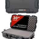 NANUK Hard Case with Foam & Wheels - 30" to 55" Long, Customizable Foam Insert, IP67 Waterproof & Crushproof, Rugged Construction for Ultimate Protection, Made in Canada
