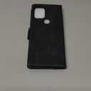 HAII Case for Moto G Stylus 5G 2021,PU Leather Folio Flip Wallet Case with Card Holster Stand Kickstand Magnetic Closure Shockproof Phone Cover for Motorola Moto G Stylus 5G 2021 (Black)