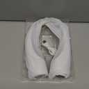 AI Neck Fan, 4 Speeds Adjustable Portable Personal Fan Rechargeable, 4000 mAh Battery Faster Cooling Wearable Fan, Ultra Quiet for Home, Office, Travel, Outdoor (White)