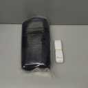 Sunolga Door Draft Stopper Blocks Hot and Cold Air with Removable Washable Cover for Bottom of Door, All-Season Seal for Wind, Right Angle Door Sweep for Gaps Up to 3", Home Essentials, 38", Black