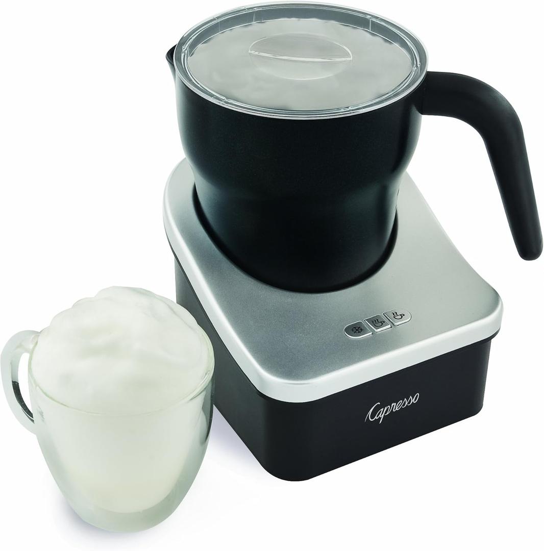 Capresso 202.04 froth PRO Automatic Milk Frother and Hot Chocolate Maker (7" x 5" x 6")