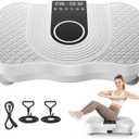 Vibration Plate Exercise Machine 450lbs Capacity Full Body Shaker Platform