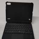 GreenLaw Keyboard Case for iPad Mini 7 A17 Pro(2024) & Mini 6 (2021) 8.3", Touchpad Keyboard with 7 Color Backlit, Type-C Rechargeable, 360 Rotate Case for iPad Mini 7th/6th Generation, Black (For iPad 8.3 inch Mini 7/ 6)