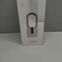 Desk Fan Bladeless, 11.8 Inch Office Fan Small, Quiet, 3 Speed Adjustment, Touch Control, Easy to Clean, Desk Fans Small Quiet, Ideal for Office, Living Room, Bedroom (White/Gold)