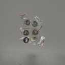 MINGHUA Monogram Alphabet Letters Lapel Pin Badge (O) 6 Pack