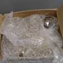 Zopeal 50 Pcs Plastic Champagne Glasses 5 oz Plastic Coupe Disposable Cocktail Cup for Wedding Party Birthday Anniversary Stackable Reusable Martini Glasses (Gold Rim,Gold Glitter)