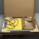 Automatic Chicken Coop Door Opener with Heating and Anti-Pinch Function Solar Powered Auto Chicken House Run Door (Grey)