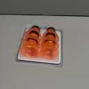 Reusable Soda Can Lids - 6-Pack Spill-Proof, Snap-On Covers for Freshness and Protection, Orange Can Toppers Set of 6