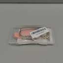 Soft TPU & Leather Key Fob Cover Compatible with Kia Sportage Stinger Telluride Carnival Cadenza Forte K5 Niro Rio Seltos Soul, with Keychain & Metal Blessing Tag (5 Button Pink)