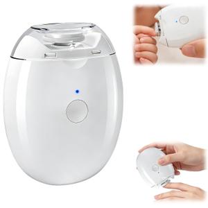 Universal Automatic Fingernail Grinder, 2026 New 3 in 1 Electric Nail Clippers with LED Light & 3 Speeds, Silent Auto Fingernail Cutter and Polishing Trimmer, for Whole Family (1PCS)