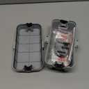 Hrensaw Small Weatherproof Electrical Connection Box(Inner 5.5 x 3 x 2.2inch),Outdoor Electrical Box,Waterproof Extension Cord Covers for Plug, Extension Cables, Holiday Lights,Grey