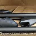 COWVIE 53 Inch Aluminum Roof Rack Cross Bars for Raised Side Rails, Adjustable Cargo Bars, Hold 165 LBS, Black