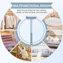 Multifunctional Pet Hair Remover,4 in1 Cat and Dog Hair Removal for Couch with Extra Long Handle,Washable Lint Brush for Dog & Cat Hair, for Furniture, Carpet, Clothes, Bedding, Tile, Window1 PCS