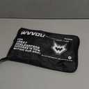 WVVOU Soccer Goalie Goalkeeper Gloves for Youth & Adult, Size 7-10, Enhanced Latex Palm Grip, Breathable Knitted Fabric, Suitable for Game & Training (BlackBlue)