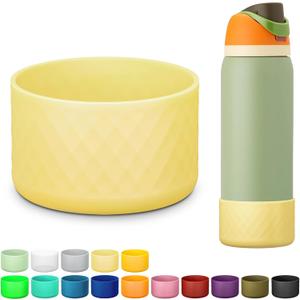 Silicone Boot for Owala Water Bottle 40 oz, Anti-Slip Protective Sleeve for FreeSip/Twist/Flip Stainless Steel Water Bottles Accessories
