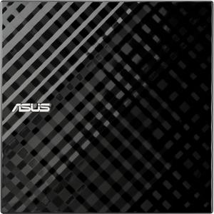 ASUS LITE Portable USB 2.0 Slim 8X DVD/Burner +/- Rewriter External Drive, Compatible with Both Mac & Windows, Black (SDRW-08D2S-U/BLK/G/AS)