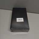 Photo Storage Box Stylish 5" x 7" Picture Storage Container Linen Memory Box Perfect to Store Photos, Keepsake, Scrapbook Supplies and Other Memories, Black