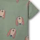 Baby Short-Sleeve Relaxed Tee (Green), Size 5T