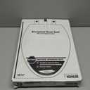 KOHLER 4636-RL-0 Cachet ReadyLatch Elongated Toilet Seat Slow Close, Soft Close Toilet Seat Quiet Lid, Contoured Grip-Tight Bumpers Installation Hardware, Apartment Essentials, White