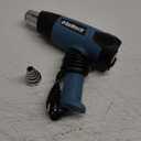 ROMECH Heat Gun, Heavy Duty Fast Heating, Variable Control 120F~1200F (50-500) 4 Nozzles Heat Gun for Crafting, Shrink Tubing,Vinyl Wrap (Blue)