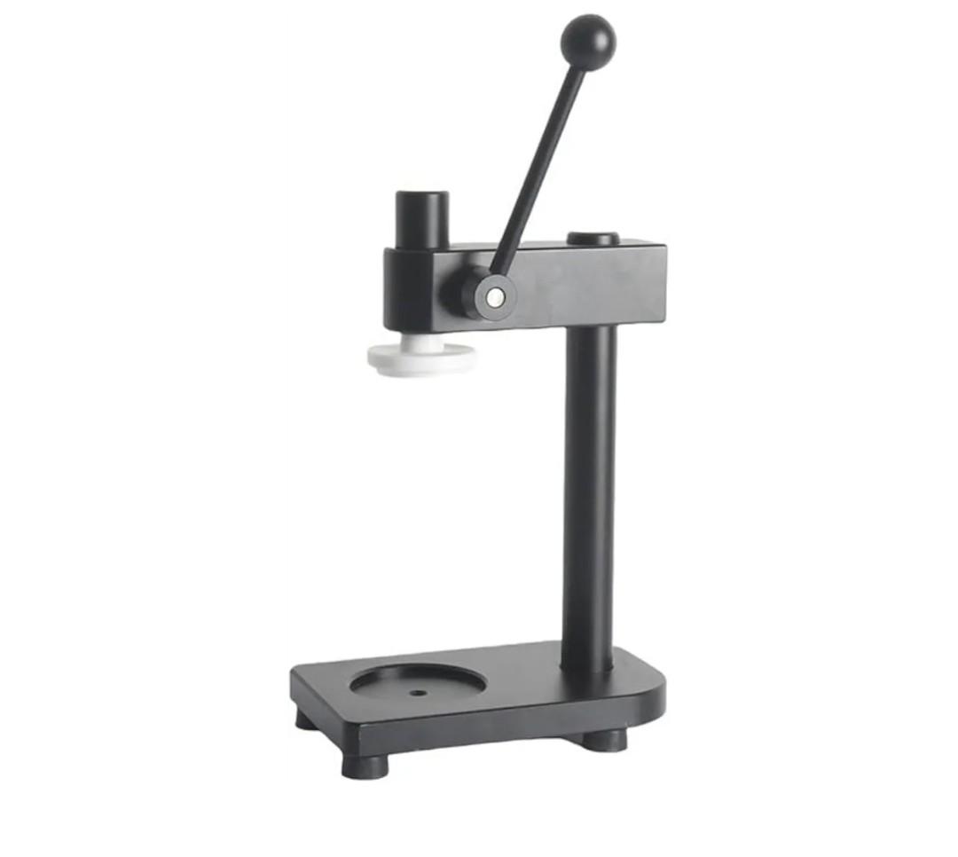 Manual Can Sealer Machine for Jars and Bottles | Aluminum Alloy Hand Tool for Home and Commercial Use | Easy Sealing Solution(Black)