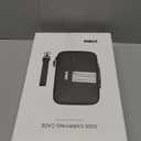 SYMIK S320-X Carrying Case for Insta360 X5 X4 Air, Anti-water Splash, Anti-shock Compact Travel Bag with Shoulder Strap, Handy Handle, Protective Storage Nylon Case for Insta 360 X5 X4 Air Accessories