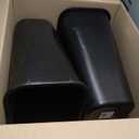 Rubbermaid Commercial Wastebasket Trash Container, 41QT/10.25 GAL, Plastic, Black, Stackable Trash Can for Bedroom/Bathroom/Office, Fits Under Desk/Sink/Cabinet