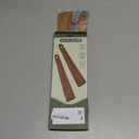 12 inch Teak Wooden Spatula for Cooking, Small Wood Flipper, Egg Scraper, Flat Wood Turner, Multipurpose Wooden Cooking Utensils, Spatulas Spoons Perfect for Flipping, Scraping & Turning, Set of 2