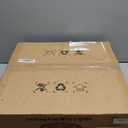 20" Boho Ceiling Fan with Light, Wood Beaded Flush Mount Ceiling Fans with 6 Speeds 3 Timing, Bohemian Caged Ceiling Fan for Living Room Kitchen Bedroom Nursery