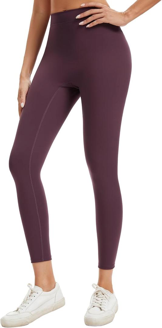 VME High Waist Buttery Soft Yoga Pants - Tummy Control Workout Running Yoga Legging for Women (M)