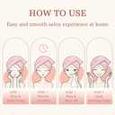 Facial Hair Removal Cream Kit for Women Face Sensitive Skin with Calm Cream, Painless Facial Depilatory Cream for Face Chin Lip Fuzz, 4 Mins Hair Remover At Home, 2.37 fl.oz w/Spatula