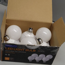 Dusk to Dawn Sensor LED Outdoor Light Bulb, Warm White 3000K, A19 13W(100 Watt Equivalent) Bright Porch Lighting, 1200LM, Auto-On/Off Photocell Sensor for Garage Yard Patio Garden-4 Pack