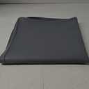 27×27inch Washer Drain Pan Silicone Mat, With Raised Edge Washing Machine Silicone Mat, Multi-function Non Slip, Soft Foldable Portable Waterproof Pad（grey）