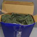 MIULEE Faux Linen Curtains 84 Inch Length 2 Panels Natural Olive Green Semi Sheer Curtain with Back Tab Rod Pocket, Light Filtering Window Privacy Burlap Drapes for Living Room Bedroom 42W x 84L