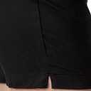 Lee Women's Legendary 5" Chino Short (Black, M)