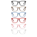 CCVOO Reading Glasses for Women/Men, Eyeglasses, Blue Light Readers for Women/Men, Computer Eye Glasses, Cheaters 1.5