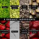Truvani Organic Plant Based Protein Powder | Strawberry | 20 Servings