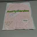 PRETTYGARDEN Women's Lace Long Sleeve Button Down Blouse (Pink, M)