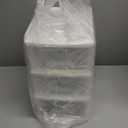 Gonice Small 3 Drawer Storage Organizer, White Plastic Drawer Storage, Small Desktop Organizer for Home, Office