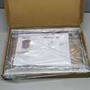 Youeon Pull Out Trash Can Under Cabinet, Adjustable Stainless Steel Under Sink Trash Can Pull Out, Slide Out Garbage Shelf, Fit for 7-11 Gallon Trash Can(Not Included)